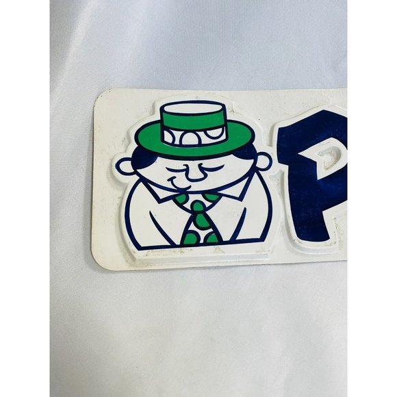 Love PEACE ON YOU 3-D Sticker RARE Vintage 60s-70s Laffs O Lot Mulino Brotherly - Picture 2 of 10